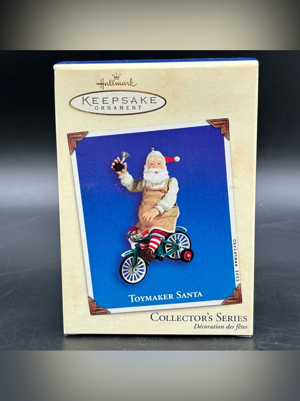 Hallmark Keepsake Toymaker Santa Ornament 2002 Ken Crow QX8096